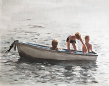 Load image into Gallery viewer, Custom Oil Painting from Your Photo - Family and Pet Portraits, Free Worldwide Shipping