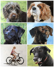 Load image into Gallery viewer, Custom Dog & Pet Portraits – Oil Paintings Commissioned from Your Photos in the UK