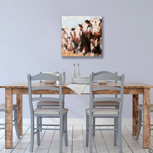 Load image into Gallery viewer, Cow Crowd - Canvas Wall Art Print