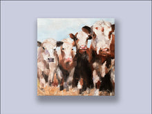 Load image into Gallery viewer, Cow Crowd - Canvas Wall Art Print
