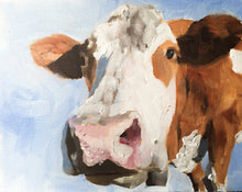 Load image into Gallery viewer, Cow Painting - Cow art - Cow Print - Fine Art - from original oil painting by James Coates