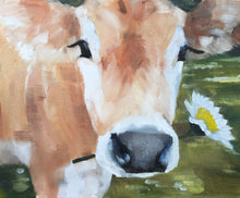 Load image into Gallery viewer, Cow Painting ,Cow art, Cow Print ,Fine Art - from original oil painting by James Coates