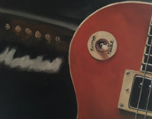 Load image into Gallery viewer, Guitar Painting, PRINTS, Canvas, Posters, Commissions, Fine Art - from original oil painting by James Coates