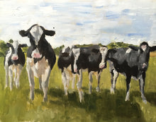 Load image into Gallery viewer, Cow Painting -Cow art - Cow Print - Fine Art - from original oil painting by James Coates