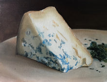 Load image into Gallery viewer, Cheese Painting, Posters, prints, commissions, wall art, fine art, from original oil painting by James Coates