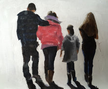 Load image into Gallery viewer, Family Painting, Prints, Posters, Originals, commissions, Wall art, Fine Art - from original oil painting by James Coates