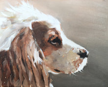 Load image into Gallery viewer, Spaniel Dog Painting, Prints, Canvas, Posters, Originals, Commissions, Fine Art - from original oil painting by James Coates
