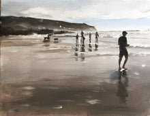 Load image into Gallery viewer, Beach Painting, PRINTS, Canvas, Posters, Originals, Commissions - Fine Art - from original oil painting by James Coates