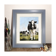 Load image into Gallery viewer, Cow Painting, PRINTS, Canvas, Posters, Originals, Commissions - Fine Art, from original oil painting by James Coates