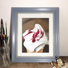 Load image into Gallery viewer, Whippy Ice Cream Painting, Prints, Canvas, Posters, Originals, Commissions, Fine Art from original oil painting by James Coates