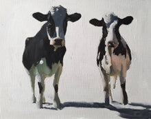 Load image into Gallery viewer, Cows Painting, PRINTS, Canvas, Posters, Commissions, Fine Art - from original oil painting by James Coates