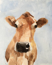 Load image into Gallery viewer, Cow Painting -Cow art - Cow Print - Fine Art - from original oil painting by James Coates