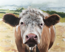Load image into Gallery viewer, Cow Painting - Cow art - Cow Print - Fine Art - from original oil painting by James Coates