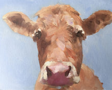 Load image into Gallery viewer, Cow Painting, Prints, Canvas, Posters, Originals, Commissions, Fine Art - from original oil painting by James Coates