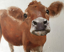 Load image into Gallery viewer, Cow Painting -Cow art - Cow Print - Fine Art - from original oil painting by James Coates