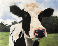 Load image into Gallery viewer, Cow Painting, Prints, Canvas, Posters, Originals, Commissions, Fine Art - from original oil painting by James Coates