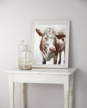 Load image into Gallery viewer, Cow Painting -Cow art - Cow Print - Fine Art - from original oil painting by James Coates