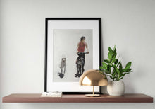 Load image into Gallery viewer, Boy and dog Painting, Dog art, Dog Prints, Dog Fine Art, from original oil painting by James Coates