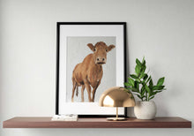 Load image into Gallery viewer, Cow Painting, Prints, Canvas, Posters, Originals, Commissions, Fine Art - from original oil painting by James Coates