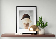 Load image into Gallery viewer, Ice Cream Painting ,Still life art ,Canvas and Paper Prints Fine Art from original oil painting by James Coates