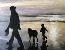 Load image into Gallery viewer, Beach Painting, PRINTS, Canvas, Posters, Originals, Commissions - Fine Art, from original oil painting by James Coates
