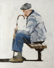 Load image into Gallery viewer, Old man Painting, Poster, Wall art, Prints - Fine Art - from original oil painting by James Coates