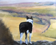 Load image into Gallery viewer, Dog Painting, Sheep dog Wall art, Dog Canvas Print, Fine Art - from original oil painting by James Coates