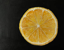 Load image into Gallery viewer, Lemon Painting, PRINTS, CANVAS, Posters, Originals, Commissions, Fine Art - from original oil painting by James Coates