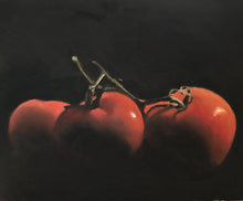 Load image into Gallery viewer, Tomatoes Painting - Food art - Food Prints - Fine Art from original oil painting by James Coates
