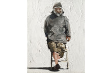 Load image into Gallery viewer, Man in hood Painting, Prints, Posters, Canvas, Originals, Commissions, Fine Art - from original oil painting by James Coates