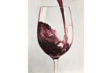 Load image into Gallery viewer, Red Wine Painting, Prints, Canvas, Posters, Originals, Commissions, Fine Art from original oil painting by James Coates