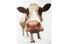 Load image into Gallery viewer, Cow Painting, Wall art, Canvas Print, Fine Art - from original oil painting by James Coates