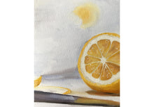 Load image into Gallery viewer, Lemon Painting ,Food art ,Canvas and Paper Prints ,Fine Art - from original oil painting by James Coates