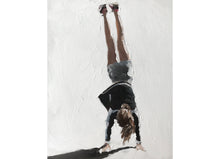 Load image into Gallery viewer, Girl playing Paintings Prints, Canvas, Posters, Originals, Commissions - Fine Art - from original oil painting by James Coates