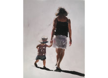 Load image into Gallery viewer, Mommy and child - Painting - Poster - Wall art - Canvas Print - Fine Art - from original oil painting by James Coates