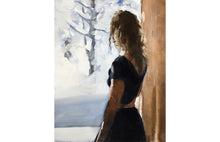 Load image into Gallery viewer, Woman Painting Wall art - Canvas Print - Fine Art - from original oil painting by James Coates