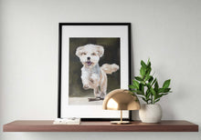 Load image into Gallery viewer, Dog Painting, Dog art, Dog Prints, Fine Art - from original oil painting by James Coates