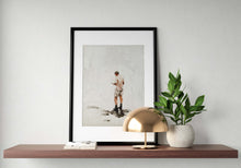 Load image into Gallery viewer, Hiking Painting, walkers Poster, Wall art, Canvas Print, Fine Art - from original oil painting by James Coates