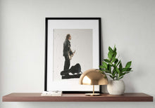 Load image into Gallery viewer, Guitar player Painting , Guitar Player Wall art, Guitar Canvas Print, Fine Art, from original oil painting by James Coates
