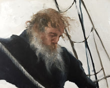 Load image into Gallery viewer, Fisherman Painting, Posters, Prints, commissions , Fine Art - from original oil painting by James Coates