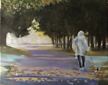 Load image into Gallery viewer, Woman Painting, Posters, Prints, commissions, Fine Art - from original oil painting by James Coates