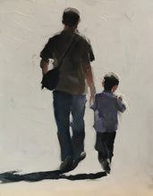 Load image into Gallery viewer, Family Painting, Wall art, Canvas Print, Fine Art - from original oil painting by James Coates