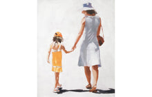 Load image into Gallery viewer, Mommy and Child Painting, Poster, Prints, commissions, Fine Art - from original oil painting by James Coates