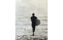 Load image into Gallery viewer, Surfer Painting, Beach art, Beach Prints , sports Fine Art - from original oil painting by James Coates