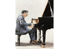 Load image into Gallery viewer, Music Painting Wall art - Canvas Print - Fine Art - from original oil painting by James Coates
