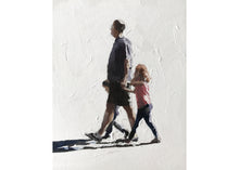 Load image into Gallery viewer, Family walk Painting, Prints, Posters, Originals, Commissions, Fine Art - from original oil painting by James Coates