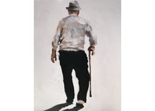 Load image into Gallery viewer, Old Man Painting, Poster, Wall art, Canvas Print - Fine Art - from original oil painting by James Coates