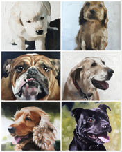 Load image into Gallery viewer, Staffordshire Bull Dog- Painting -Dog art - Dog Prints - Fine Art - from original oil painting by James Coates