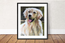 Load image into Gallery viewer, Retriever Dog Painting, Prints, Canvas, Posters, Originals, Commissions, Fine Art - from original oil painting by James Coates