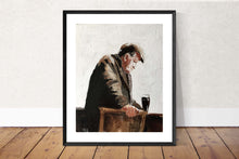 Load image into Gallery viewer, Old man Painting, PRINTS, Canvas, Posters, Commissions, Fine Art - from original oil painting by James Coates